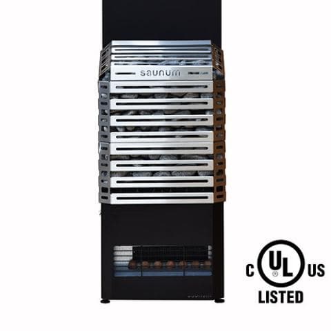 Air Series, 6.4kW Sauna Heater w/Climate Equalizer, Stainless view 2