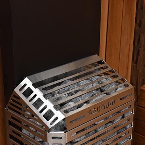 Air Series, 6.4kW Sauna Heater w/Climate Equalizer, Stainless view 5