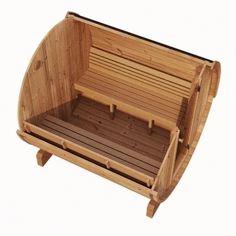 SaunaLife Model E8 Sauna Barrel view 2