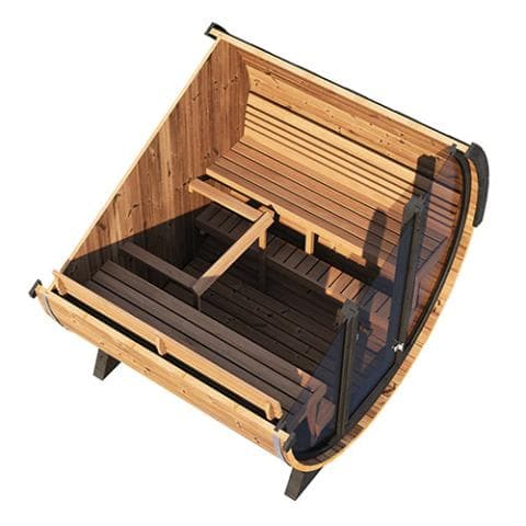 SaunaLife Model EE8G Sauna Barrel view 5