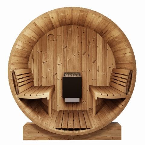 SaunaLife Model E6 Sauna Barrel view 3