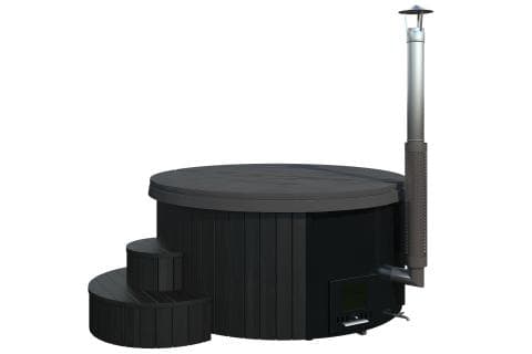 SaunaLife Model G6 Pre-Assembled Outdoor Home Sauna view 2