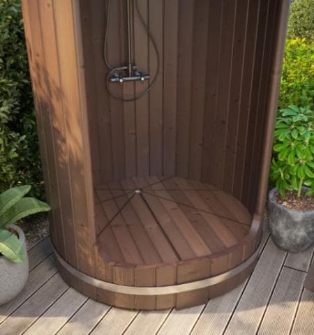 SaunaLife Barrel Shower Model R3 view 2