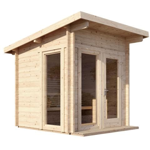SaunaLife Model G4 Outdoor Home Sauna Kit view 3