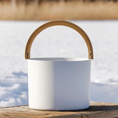 SaunaLife SaunaZone Bluetooth Speaker, Sauna Bucket, with Lights view 3