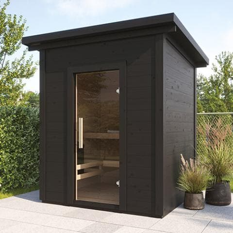 SaunaLife Model G2 Outdoor Home Sauna Kit view 3