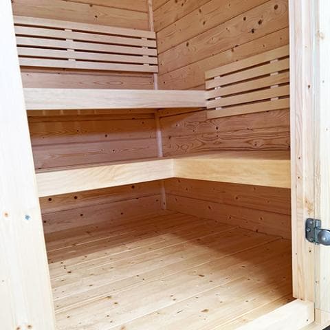 SaunaLife Model G2 Outdoor Home Sauna Kit view 5