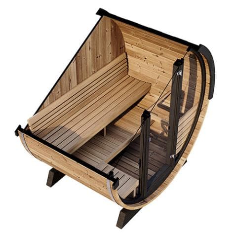 SaunaLife Model EE6G Sauna Barrel view 4