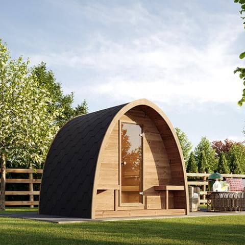 SaunaLife Model G3 Outdoor Home Sauna Kit view 5