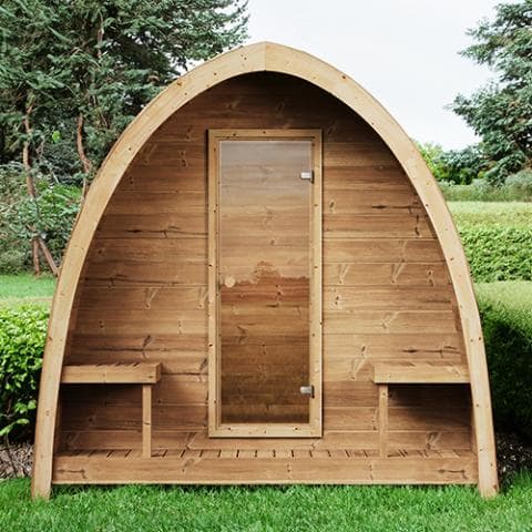 SaunaLife Model G3 Outdoor Home Sauna Kit view 4
