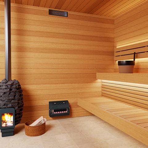 AirSolo Series, In-Wall Sauna Temp & Steam Equalizer, Adj Height view 3