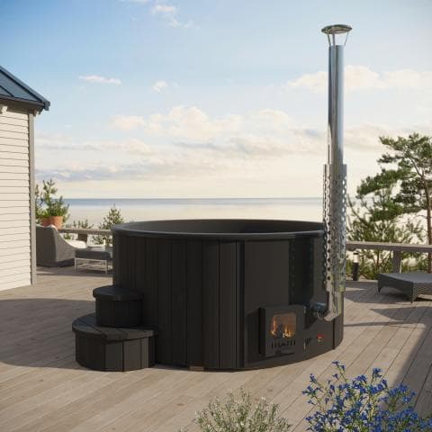 SaunaLife Model G6 Pre-Assembled Outdoor Home Sauna